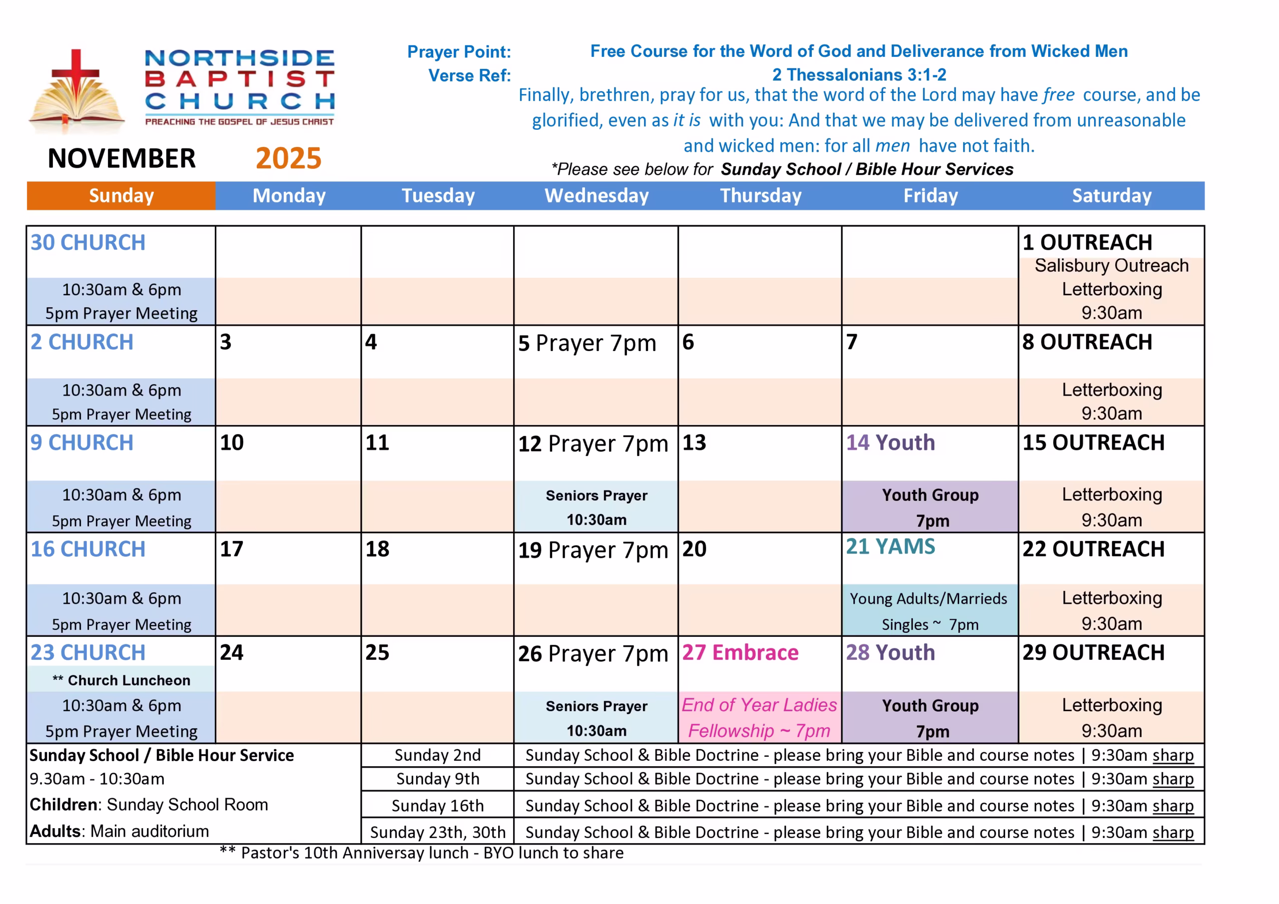 What's on in November '25 @ NBC