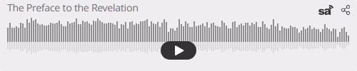 Audio player thumbnail for The Preface to the Revelation – Revelation 1:4-8