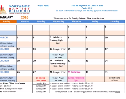 What's on in January '26 @ NBC