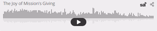 Audio player thumbnail for The Joy of Mission's Giving