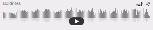 Audio player thumbnail for Boldness