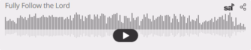 Audio player thumbnail for Fully Follow the Lord