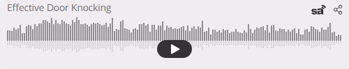 Audio player thumbnail for Principles for Effective Door Knocking